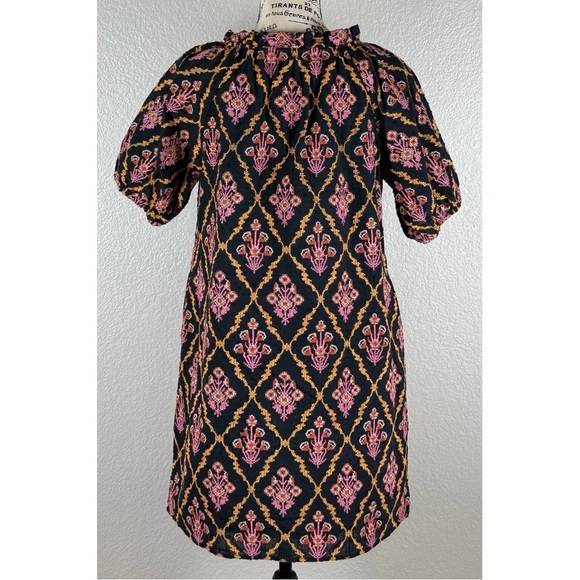 Joy Joy Ethnic Embroidered Dress, size Small - Picture 3 of 11